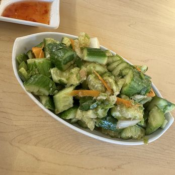 The Dumpling Zone - Cucumber Salad - Chinese Near Me - Shenandoah, Texas The Dumpling Zone - Cucumber Salad - Chinese Near Me - Shenandoah, Texas