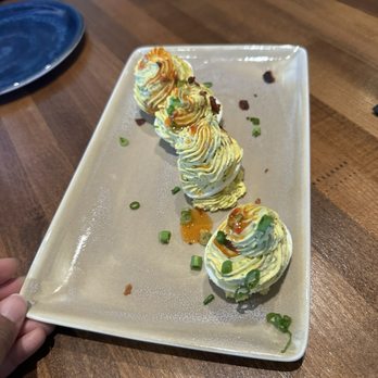 Reunion Kitchen + Drink - Loaded Deviled Eggs - New American Near Me - Corona, California