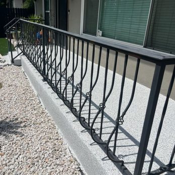Epoxy Masters - Porch after - Flooring Near Me