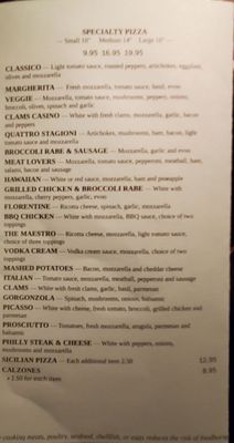 Menu photo 2 Serafino's Restaurant Wallingford, CT Menu photo 2 Serafino's Restaurant Wallingford, CT