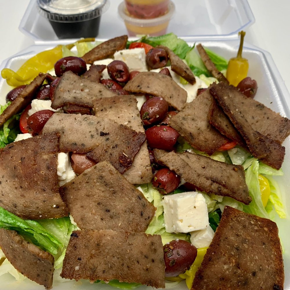 Barley Pizza - Greek Gyro salad - Pizza Near Me - Elizabeth City, North Carolina