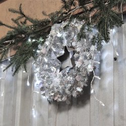 Terry's Automotive & Truck Repair - Twinkling Christmas lights bring holiday cheer inside the shop.