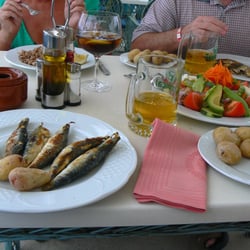 Lago Verde - Fresh Sardines, Baby Squid, Salted Baby Potatoes and Salad
