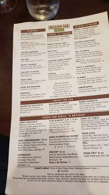 Menu photo 1 Mission Oak Grill Newburyport, MA Menu photo 1 Mission Oak Grill Newburyport, MA