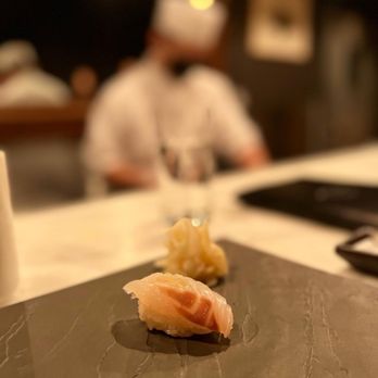Taikun Sushi - a chef in the background - Sushi Bars Near Me - New York, New York