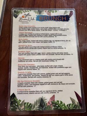 Menu photo 8 Buena Vida Tapas Lounge Bakersfield, CA