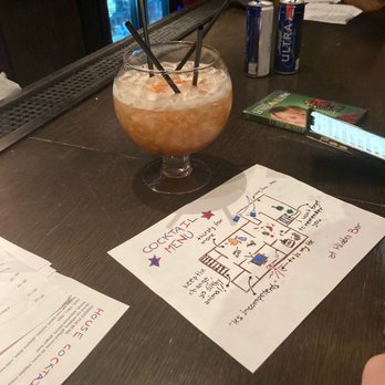 Hidden Bar - Punch bowl - Speakeasies Near Me - Nashville, Tennessee