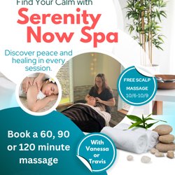 Serenity Now Spa - Special deal for the week of 10/6-10/9