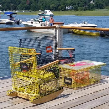 Roht Marine - Lobster pot furniture, very comfortable. - Marinas Near Me - Marshfield, Massachusetts