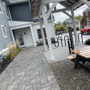 Blackbirds Bike Cafe - Back entrance - Coffee & Tea Near Me - Voorheesville, New York