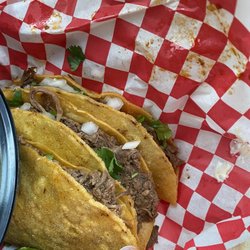 Teresa's Kitchen - Birria Tacos with no cheese. Can't wait to try with cheese next :)
