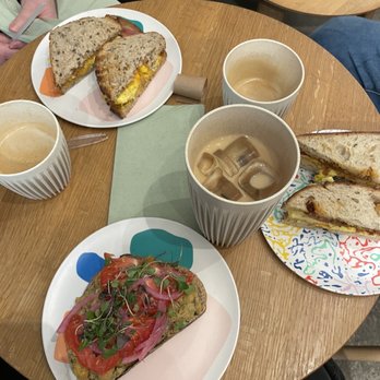 Good Neighbor - Chickpea tuna sandwich  Egg sandwich  Bacon egg sandwich - Coffee & Tea Near Me - Baltimore, Maryland