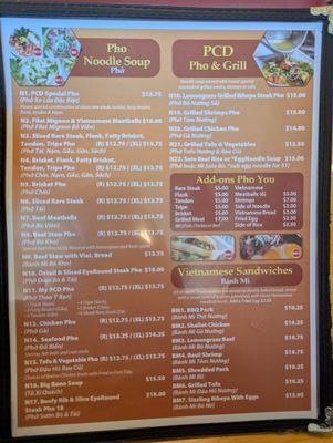 Menu photo 3 Pho Ca Dao & Grill San Diego, CA Menu photo 3 Pho Ca Dao & Grill San Diego, CA