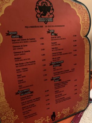 Menu photo 6 Jesus é Goês Lisbon, 11 Menu photo 6 Jesus é Goês Lisbon, 11