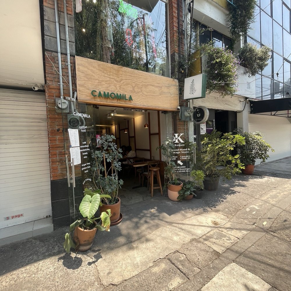 Camomila - Entrance - Coffee & Tea Near Me - Ciudad de México, DIF Camomila - Entrance - Coffee & Tea Near Me - Ciudad de México, DIF