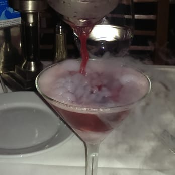 Ocean Prime - This is the Berries and Bubbles Cocktail PHOTO 5 now the mix is added and it starts to perculate - Seafood Near Me - Tampa, Florida Ocean Prime - This is the Berries and Bubbles Cocktail PHOTO 5 now the mix is added and it starts to perculate - Seafood Near Me - Tampa, Florida