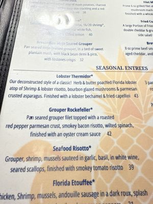 Menu photo 6 Brevardian Riverfront Melbourne, FL
