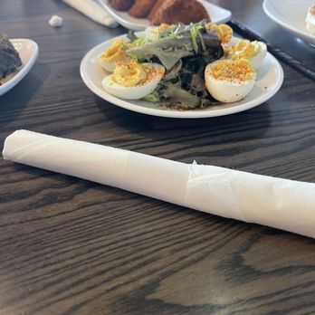 Bohemian Bull - Deviled Eggs Fried Mac & Cheese Bites - American Near Me - Mauldin, South Carolina