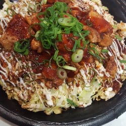Okonomi House - Spicy chicken teriyaki japanese pizza