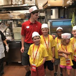 New Hope Christian School - Chick Fil A field trip, kitchen tour