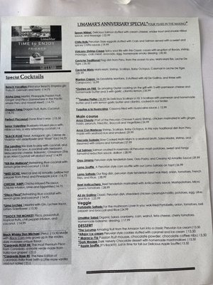 Menu photo 2 LimaMar Restaurant Rockford, IL