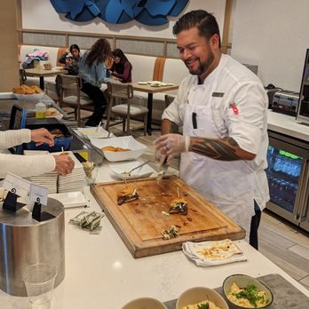 M Club - Executive Chef preparing his dishes. - Lounges Near Me - San Diego, California