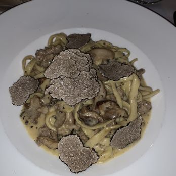 Basilico - Special black truffle pasta with sausage - Italian Near Me - Millburn, New Jersey