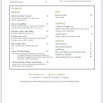 A Stir  - Menu - New American Near Me - Seattle, Washington
