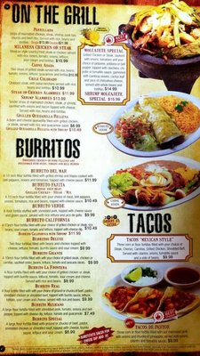 Menu photo 7 Cocina Real Lawrenceburg, TN