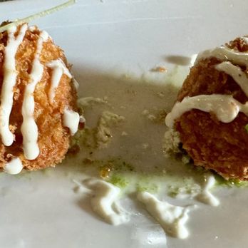 The Bistro - Mushroom goat cheese croquette - Seafood Near Me - Kilauea, Hawaii The Bistro - Mushroom goat cheese croquette - Seafood Near Me - Kilauea, Hawaii