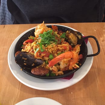 La Boca - Individual paella from the lunch prix fixe - Tapas Bars Near Me - Santa Fe, New Mexico La Boca - Individual paella from the lunch prix fixe - Tapas Bars Near Me - Santa Fe, New Mexico