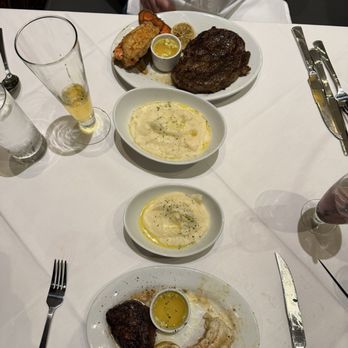 Ruth's Chris Steak House - 16oz RIBEYE* lobster tail mashed potatoes - Steakhouses Near Me - Sarasota, Florida