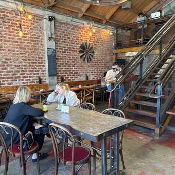 Paper or Plastik Cafe - Interior Seating - New American Near Me - Los Angeles, California