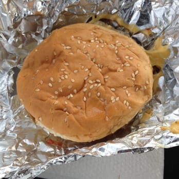 Five Guys - Little cheeseburger with onions, mushrooms, mayo, and ketchup - Burgers Near Me - Philadelphia, Pennsylvania Five Guys - Little cheeseburger with onions, mushrooms, mayo, and ketchup - Burgers Near Me - Philadelphia, Pennsylvania