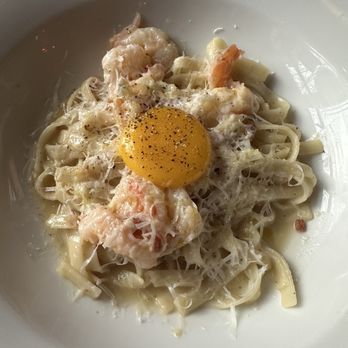 Cento - GF carbonara (add shrimp) - Italian Near Me - Columbus, Ohio