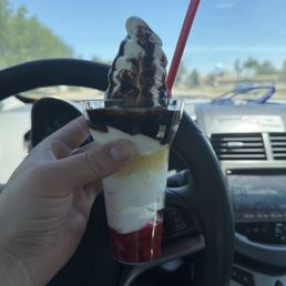 They still have my favorite the Regular Parfait with pineapple and strawberry!It's a secret menu item for sure, especially on hot days. They still have my favorite the Regular Parfait with pineapple and strawberry!It's a secret menu item for sure, especially on hot days.