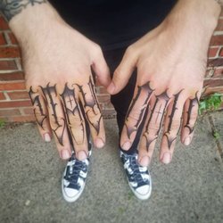 Collective Hive Tattoo - Lettering Done by Eric Conner