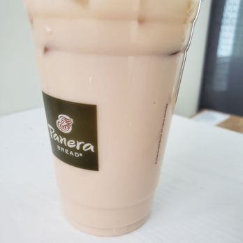 Panera Bread - Another angle of my milky chai tea latte. Very bland. - Sandwiches Near Me - Indianapolis, Indiana Panera Bread - Another angle of my milky chai tea latte. Very bland. - Sandwiches Near Me - Indianapolis, Indiana