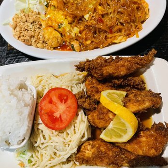 Tokyo Alley - Pad Thai (chicken), chicken with noodle salad - Japanese Near Me - Macon, Georgia Tokyo Alley - Pad Thai (chicken), chicken with noodle salad - Japanese Near Me - Macon, Georgia