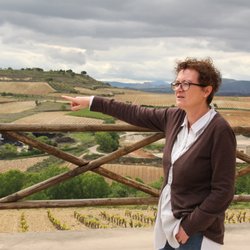 Hacienda Lopez de Haro - Ainhoa Mouriz Ibarra was our guide for the tasting and the tour.