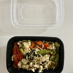 Pad Kha Prow with Chicken