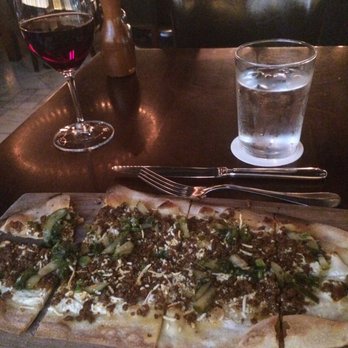 Ecco Midtown - The lamb flat bread with mint was exceptional! - Modern European Near Me - Atlanta, Georgia