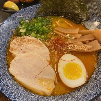 Hinodeya - Newark - SPICY MISO Ramen with chicken Chashu - Ramen Near Me - Newark, California Hinodeya - Newark - SPICY MISO Ramen with chicken Chashu - Ramen Near Me - Newark, California