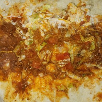Taco Bell - Close up to show how little sour cream it had. - Fast Food Near Me - Trinidad, Colorado Taco Bell - Close up to show how little sour cream it had. - Fast Food Near Me - Trinidad, Colorado