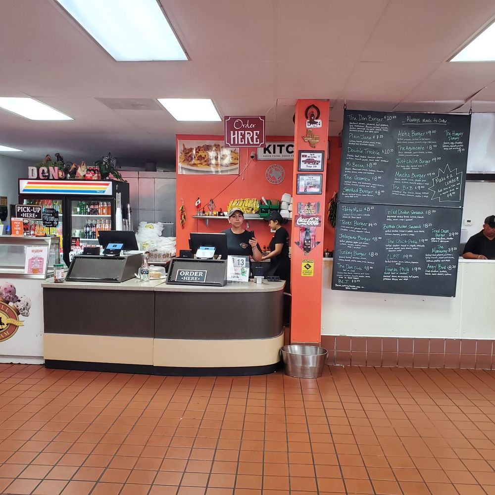 Don Burger - Front counter - Burgers Near Me - Garland, Texas