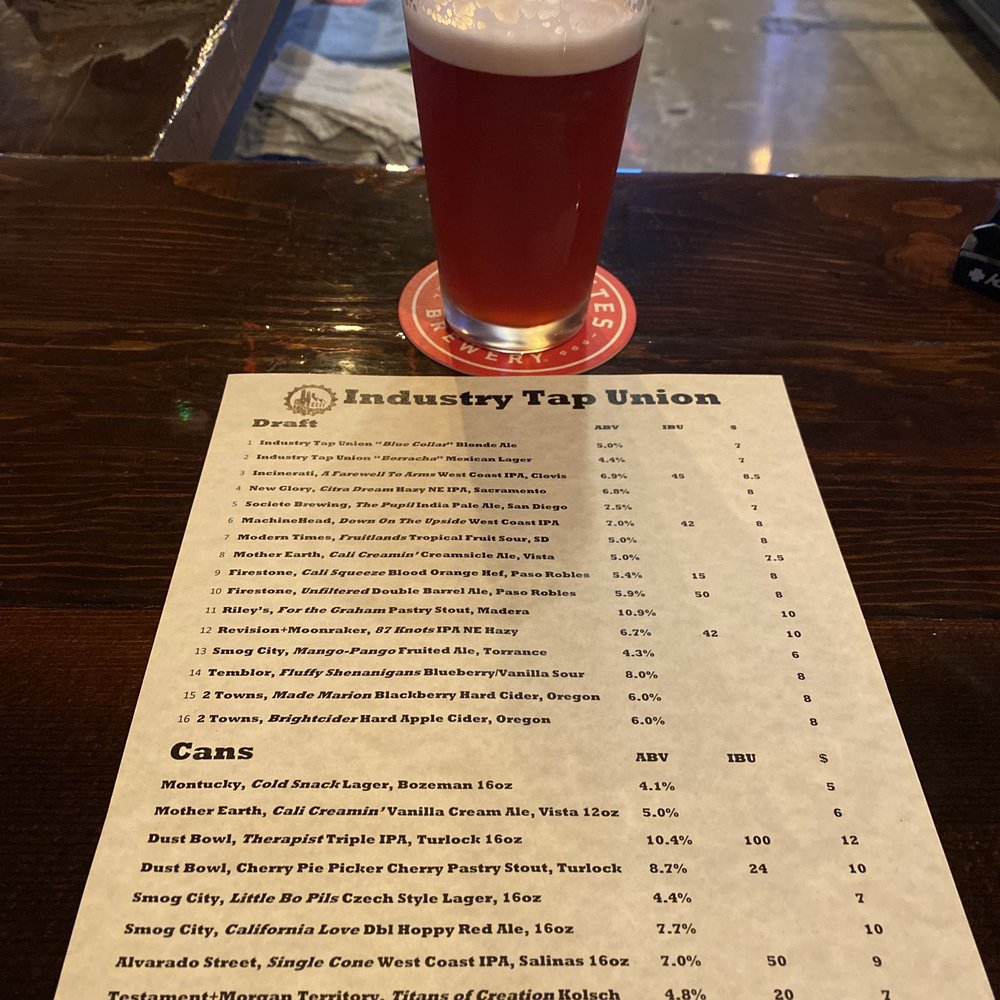 Industry Tap Union - Beer Bar Near Me - Fresno, California
