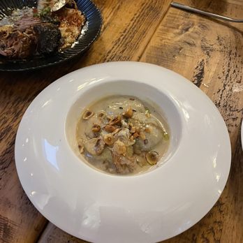 Old Vines Wine Bar - Braised Beef Ravioli - Wine Bars Near Me - Kennebunk, Maine