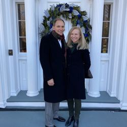 Berkshire Hathaway HomeServices Fox & Roach - In front of the Governors Mansion in Princeton (Drumthwacket)