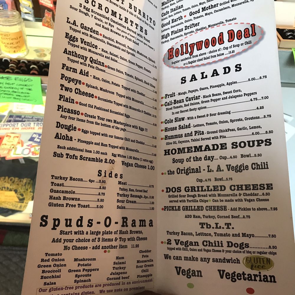 L A Cafe - Menu - Coffee & Tea Near Me - Waterford, Michigan