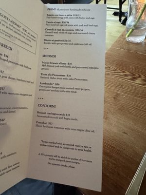 Menu photo 7 Cascina Spinasse Seattle, WA Menu photo 7 Cascina Spinasse Seattle, WA